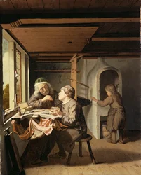 Un horloger et son apprenti